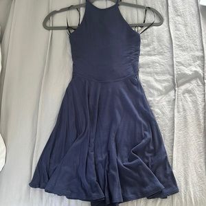Lulu’s Tie Up Back Mini Dress